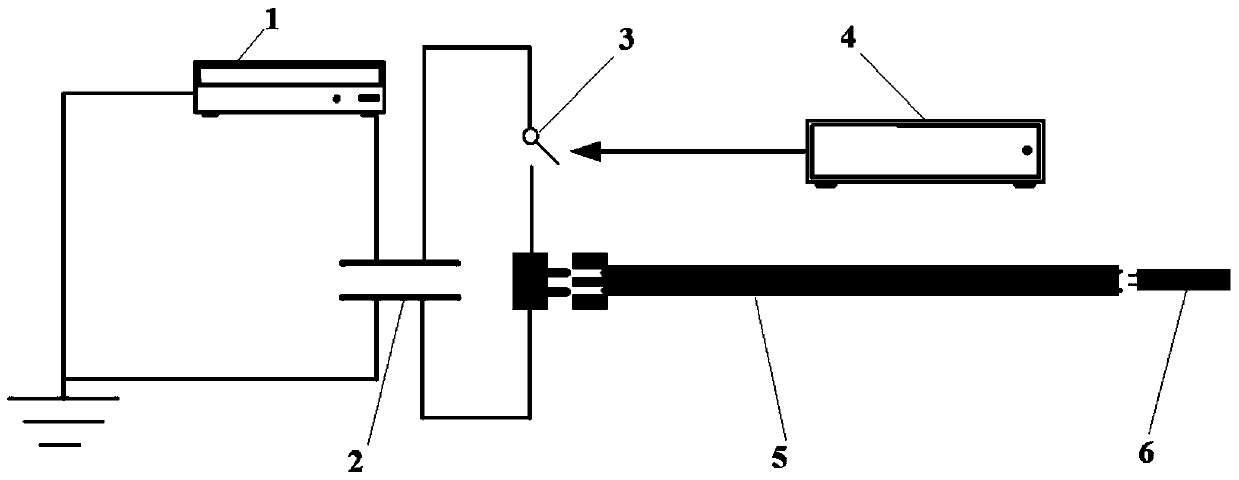 Invasive in vivo treatment device based on micro electric explosion