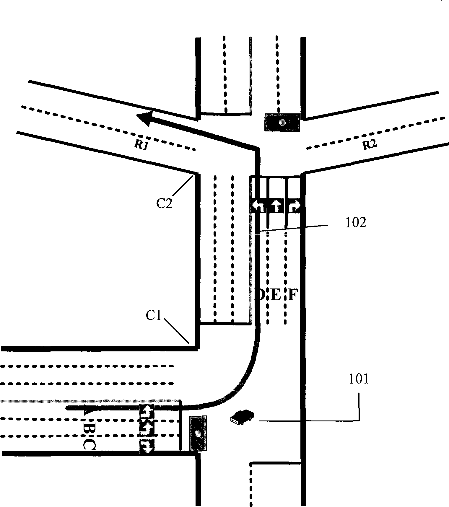 Processing method and apparatus for vehicle navigation and vehicle navigation system