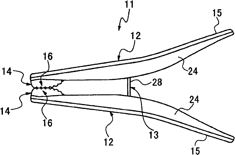 Clothes washing clamp