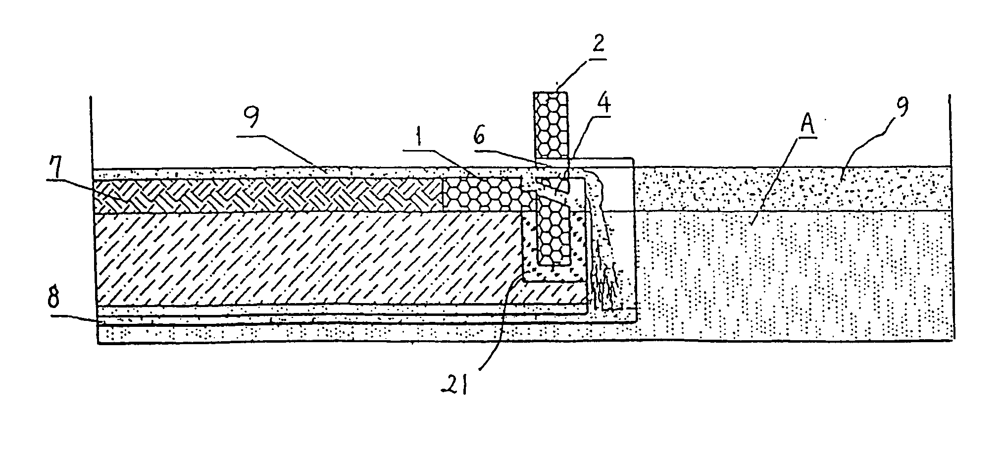 Drainage and irrigation approach and structure as well as its implementation