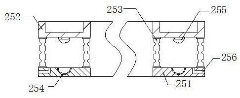 Vacuum tube side pressure type exhaust equipment