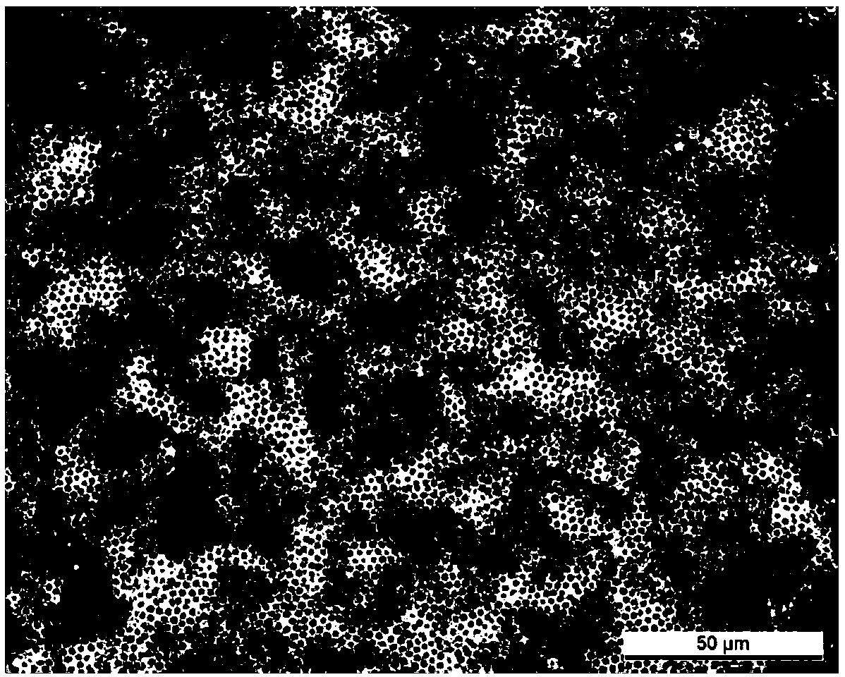 CO2 responsive regular mesh material and preparation method thereof