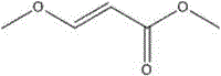 Synthesizing method for 3-methoxyacrylate