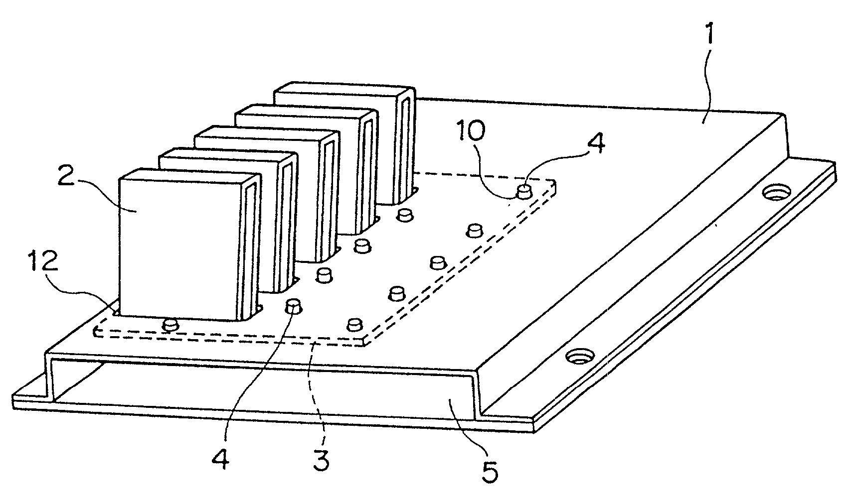 Heat sink including a heat dissipating fin and method for fixing the heat dissipating fin