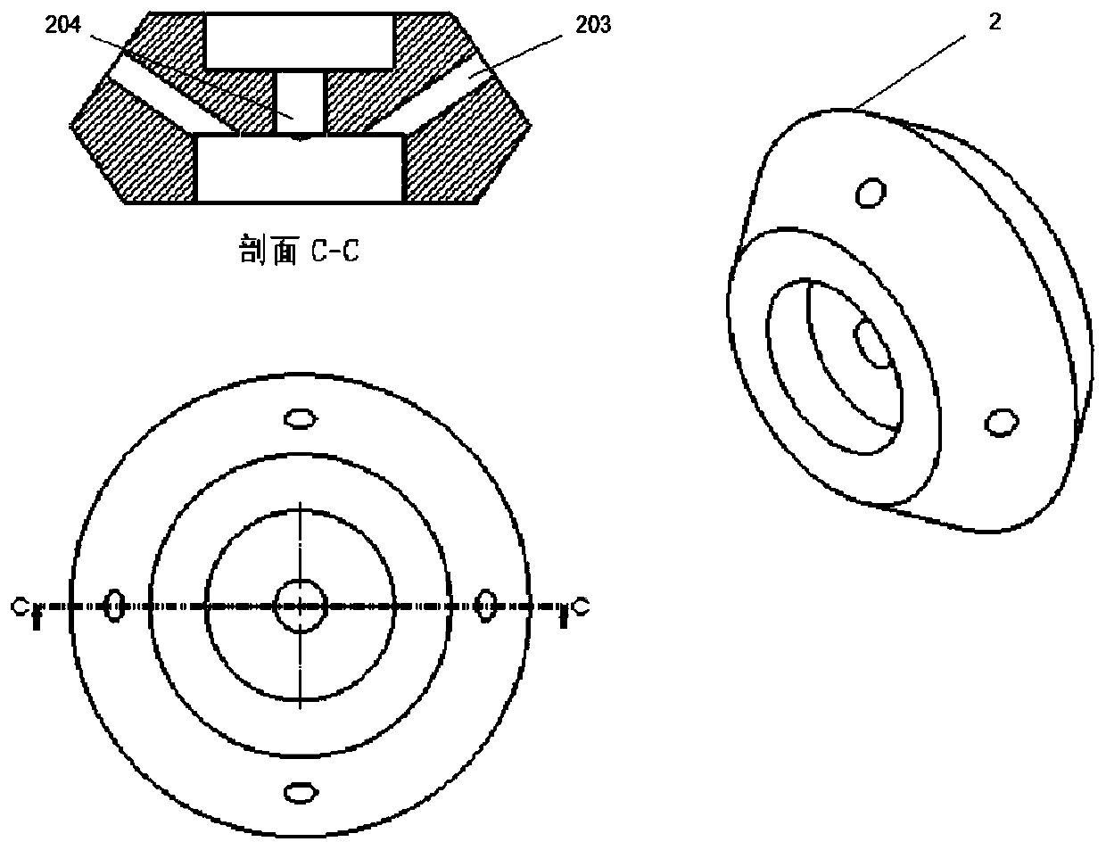 Plasma waste gas treatment device and method