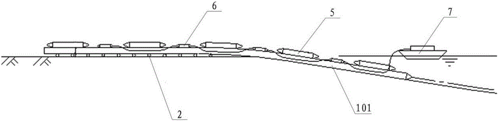 A design method of cross-sea steel immersed pipe