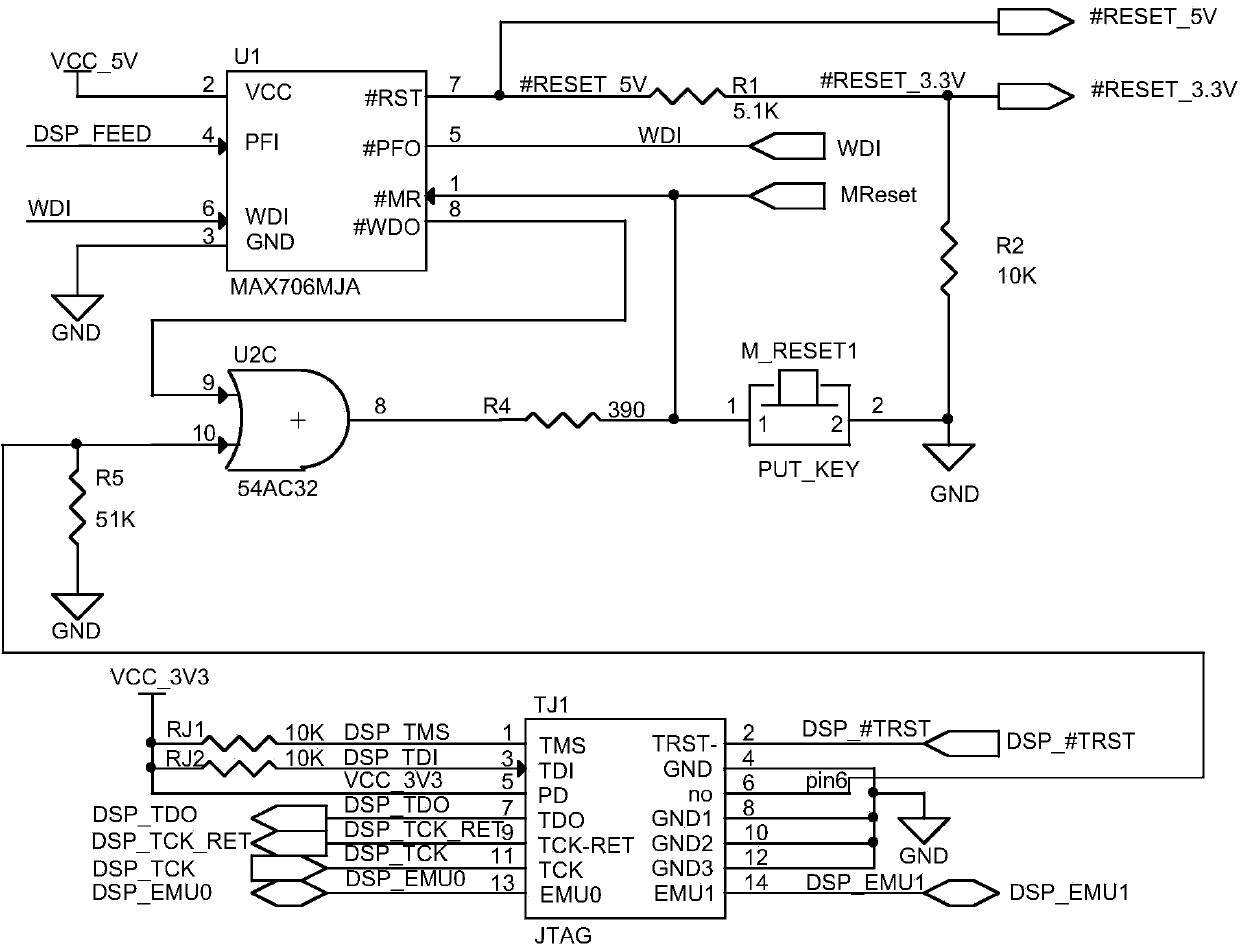 Automatic monitoring closing timer circuit for JTAG (joint test action group) simulator