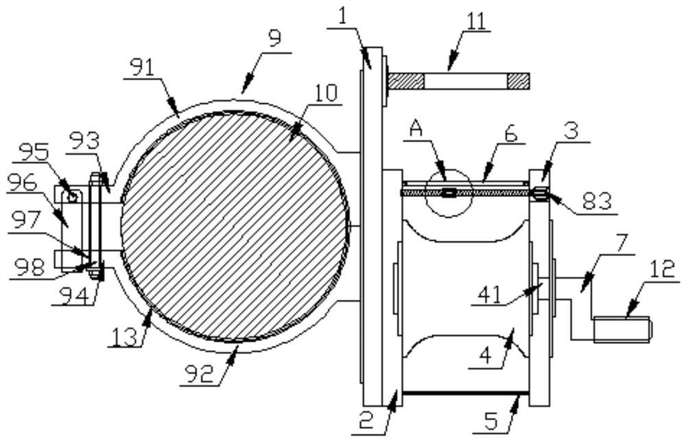 Reeling device for fishing rod