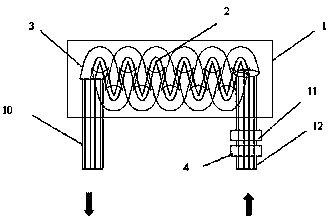 High-efficiency air disinfecting and sterilizing method and device thereof