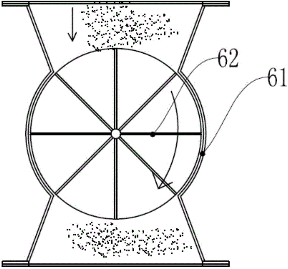 Charging system of ceramic non-slurry pelletizing