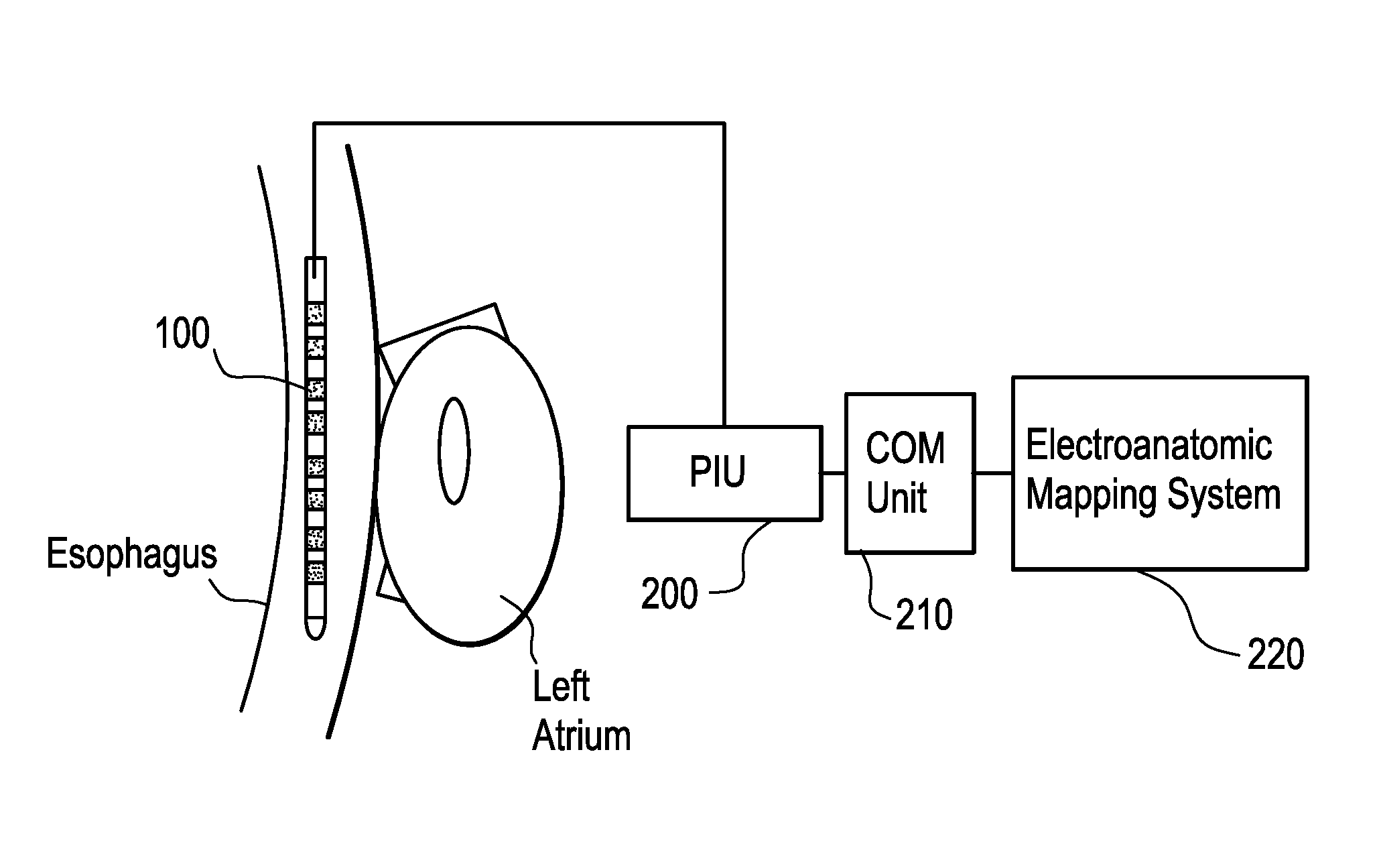 Esophageal mapping catheter