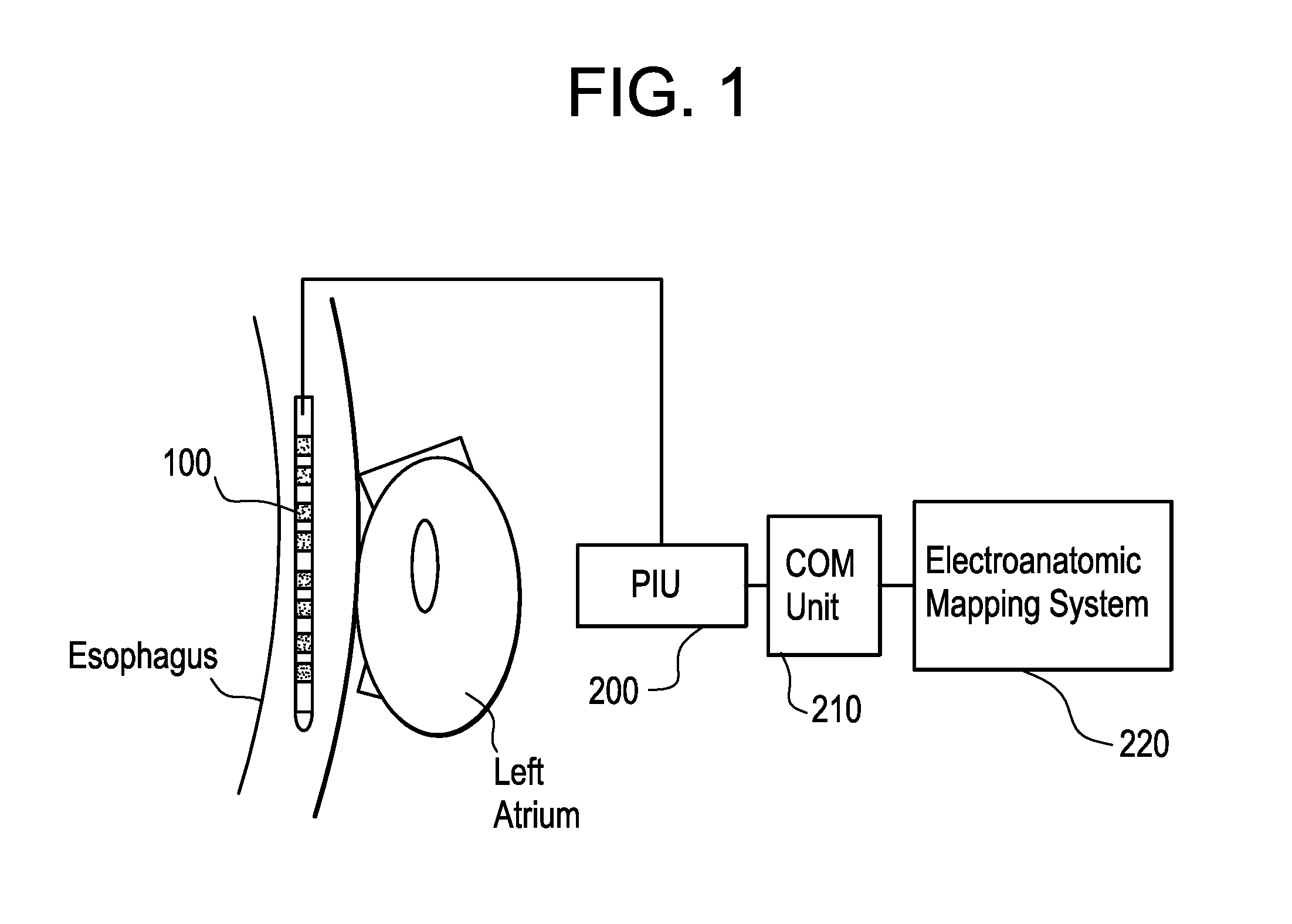 Esophageal mapping catheter