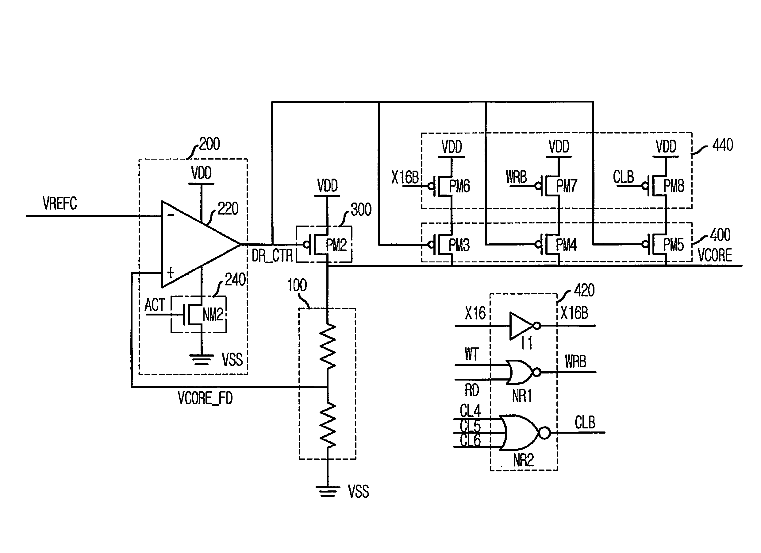 Internal voltage generator