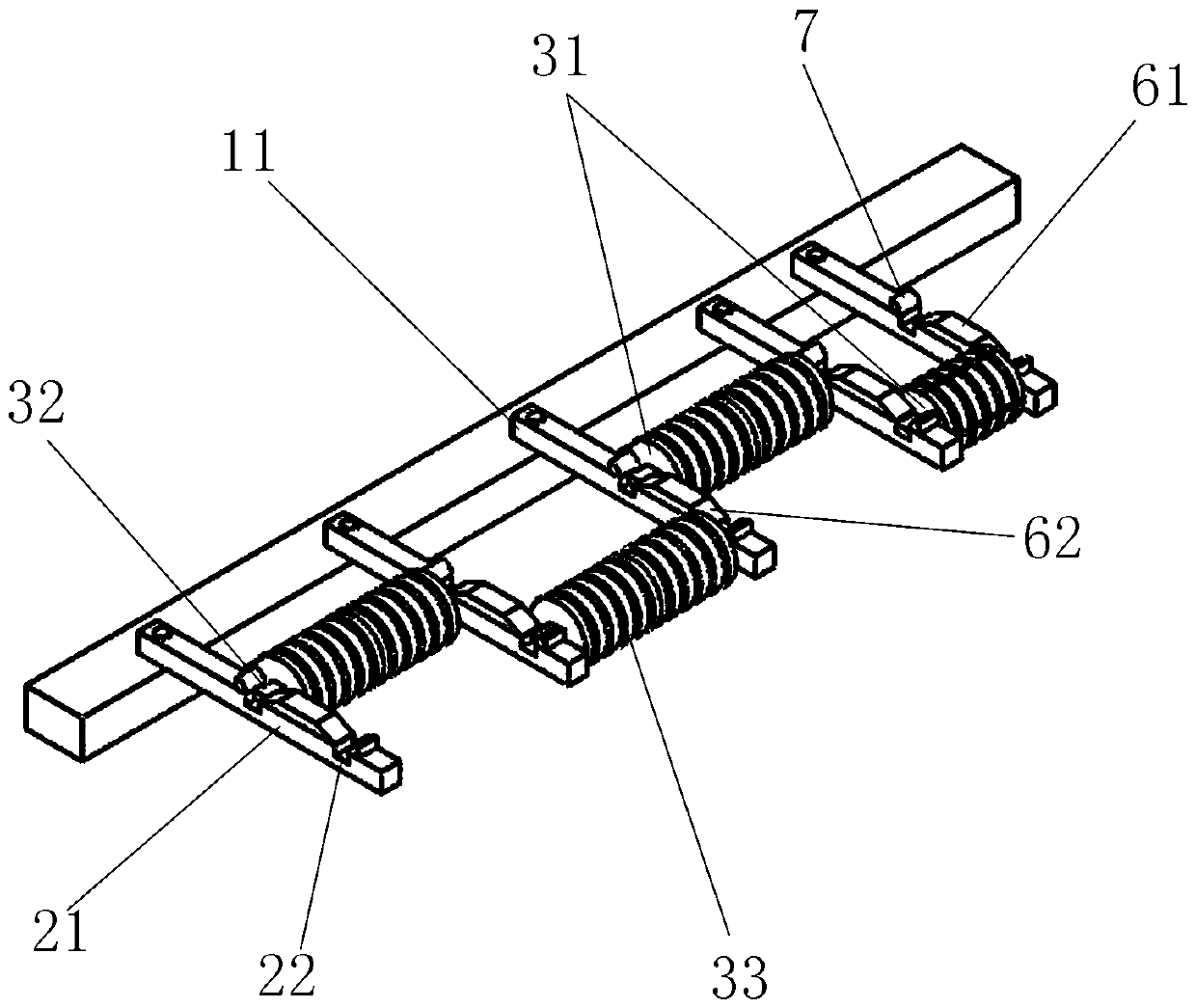 Easy-to-place enameled wire guiding device