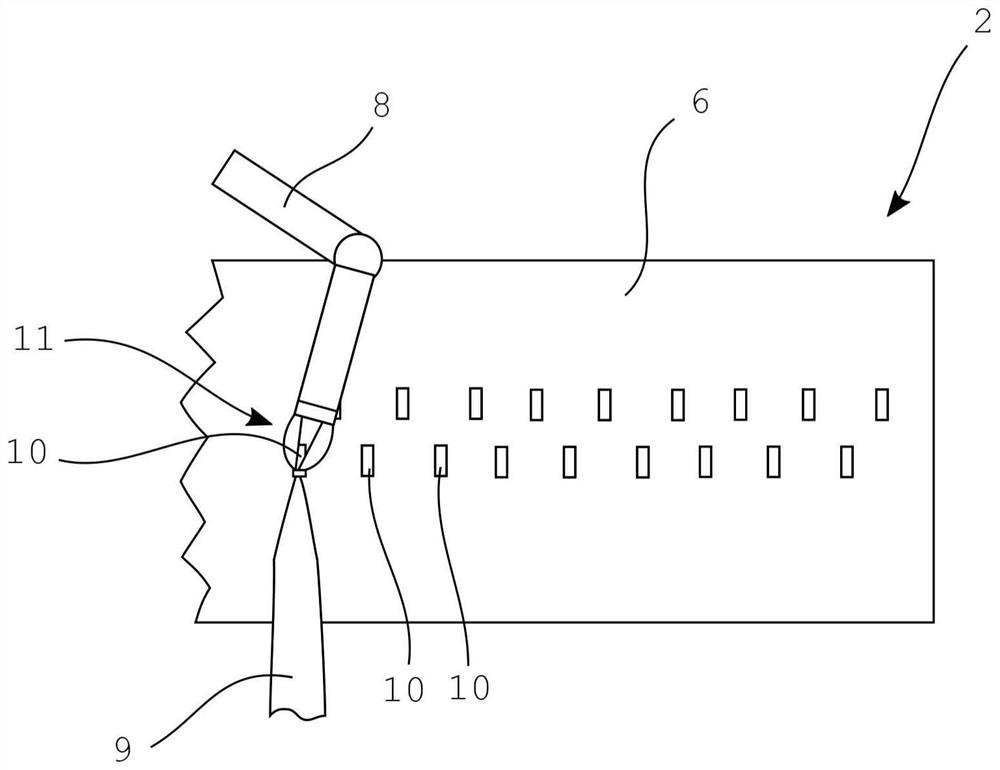 Cone warping machine and method for operating same