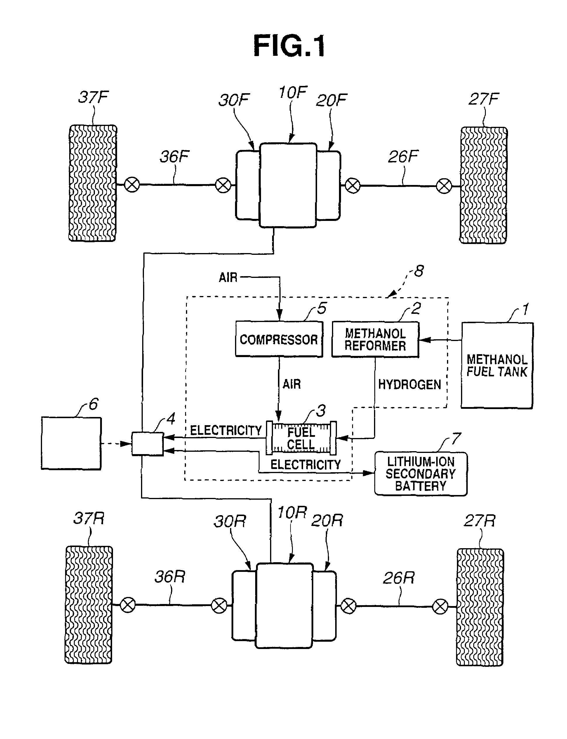 Wheel drive system for independently driving right and left wheels of vehicle