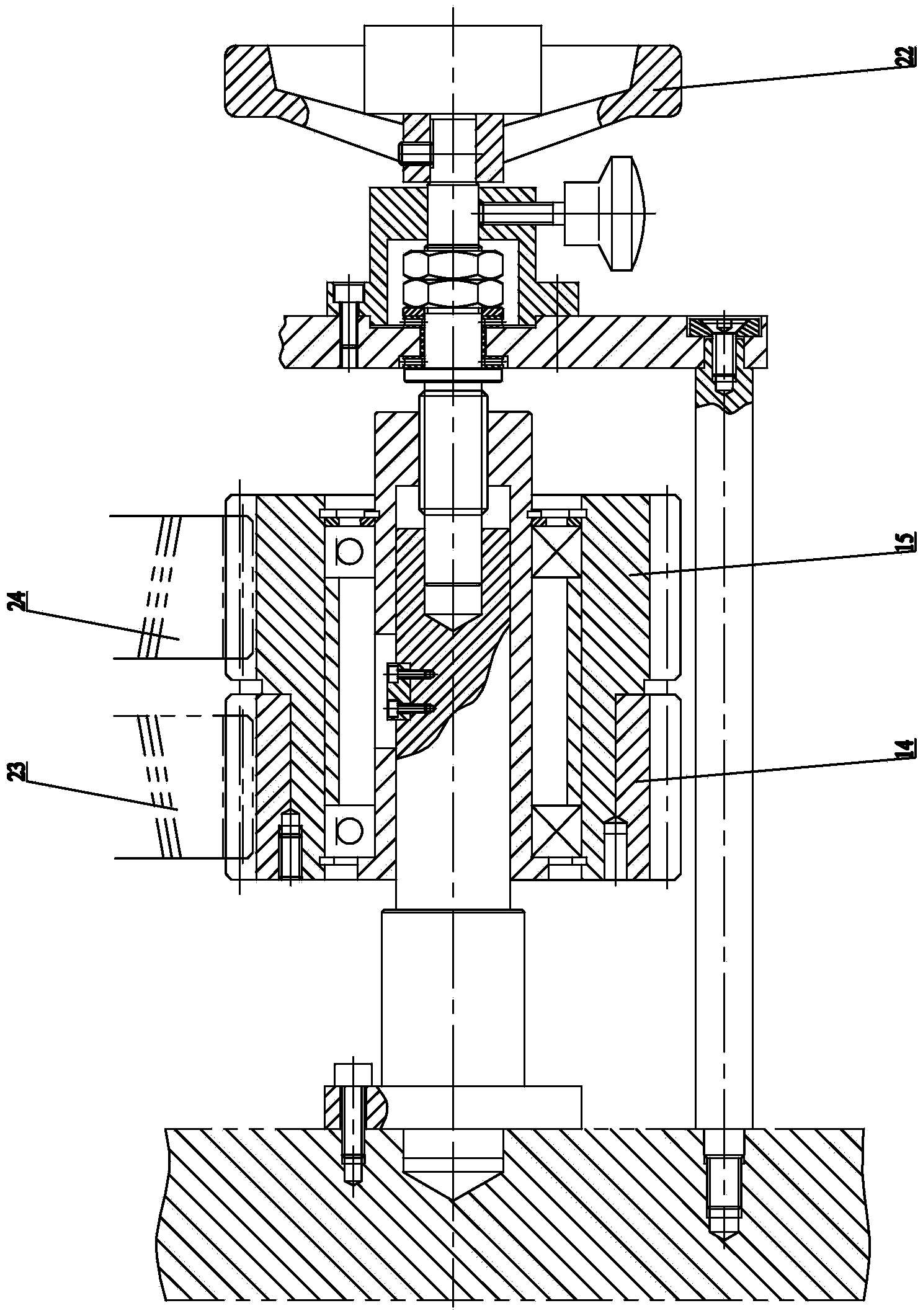 Online adjusting mechanism for positive and negative overlap of folds on roll paper folder