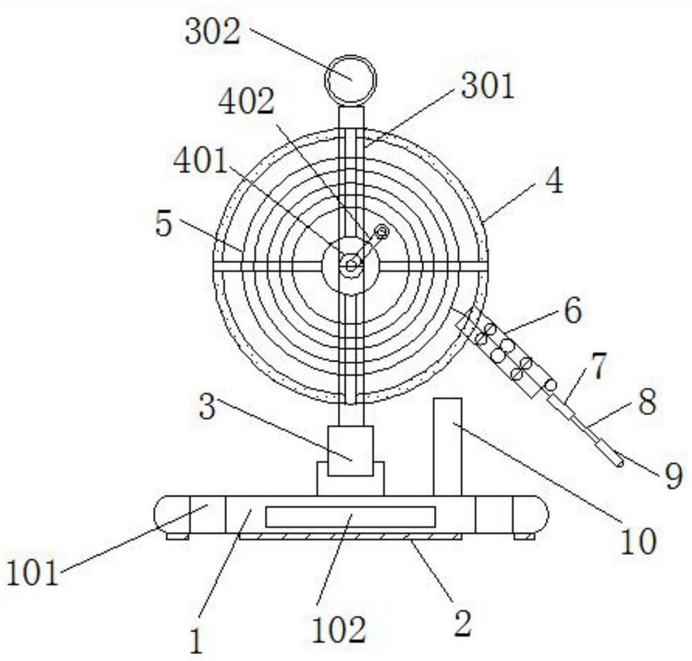 A threading structure for urban electric power engineering construction