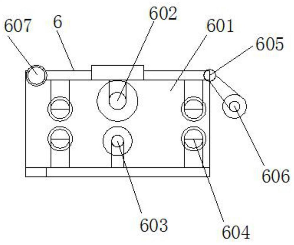 A threading structure for urban electric power engineering construction