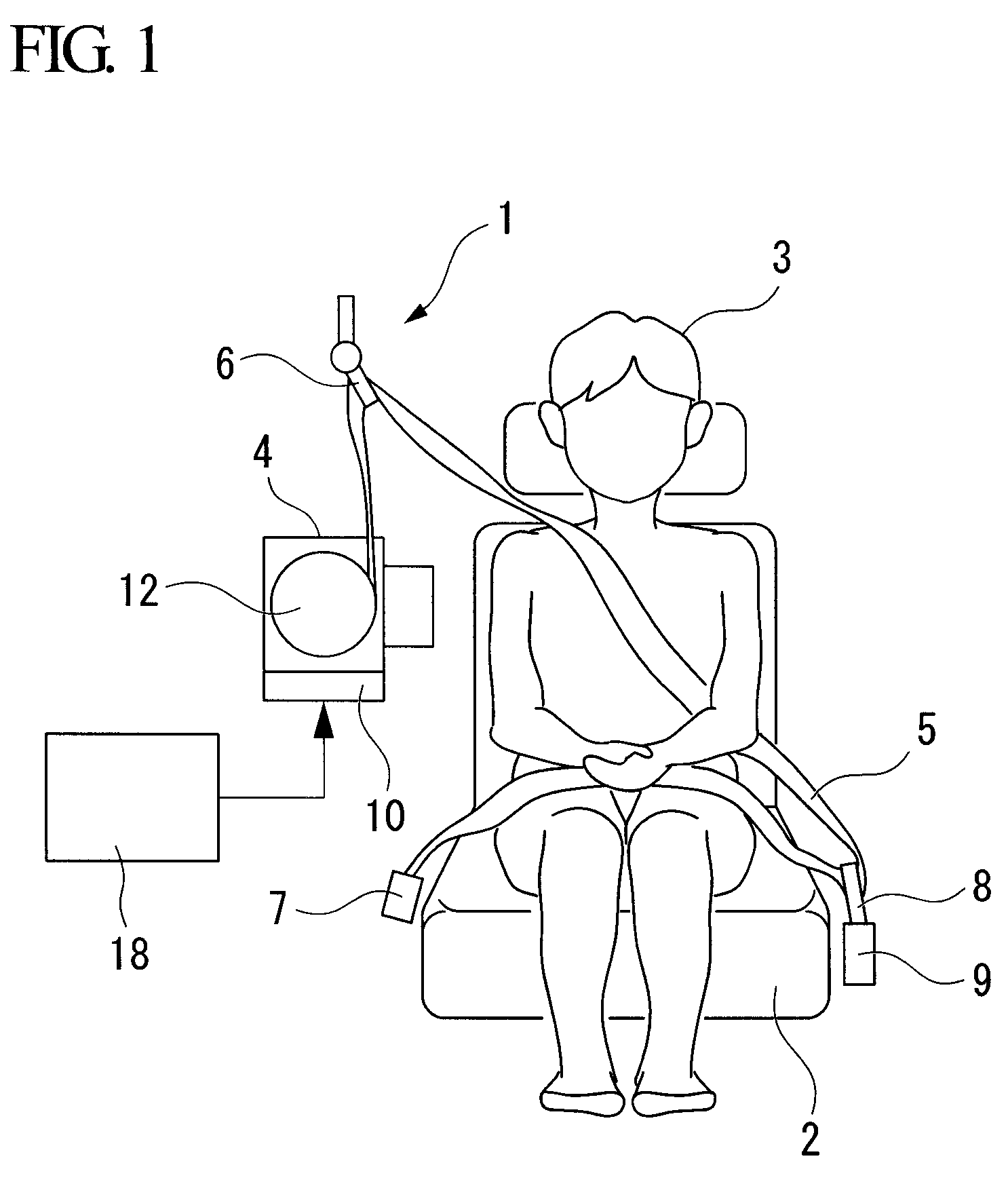 Seatbelt device for vehicle and control method thereof