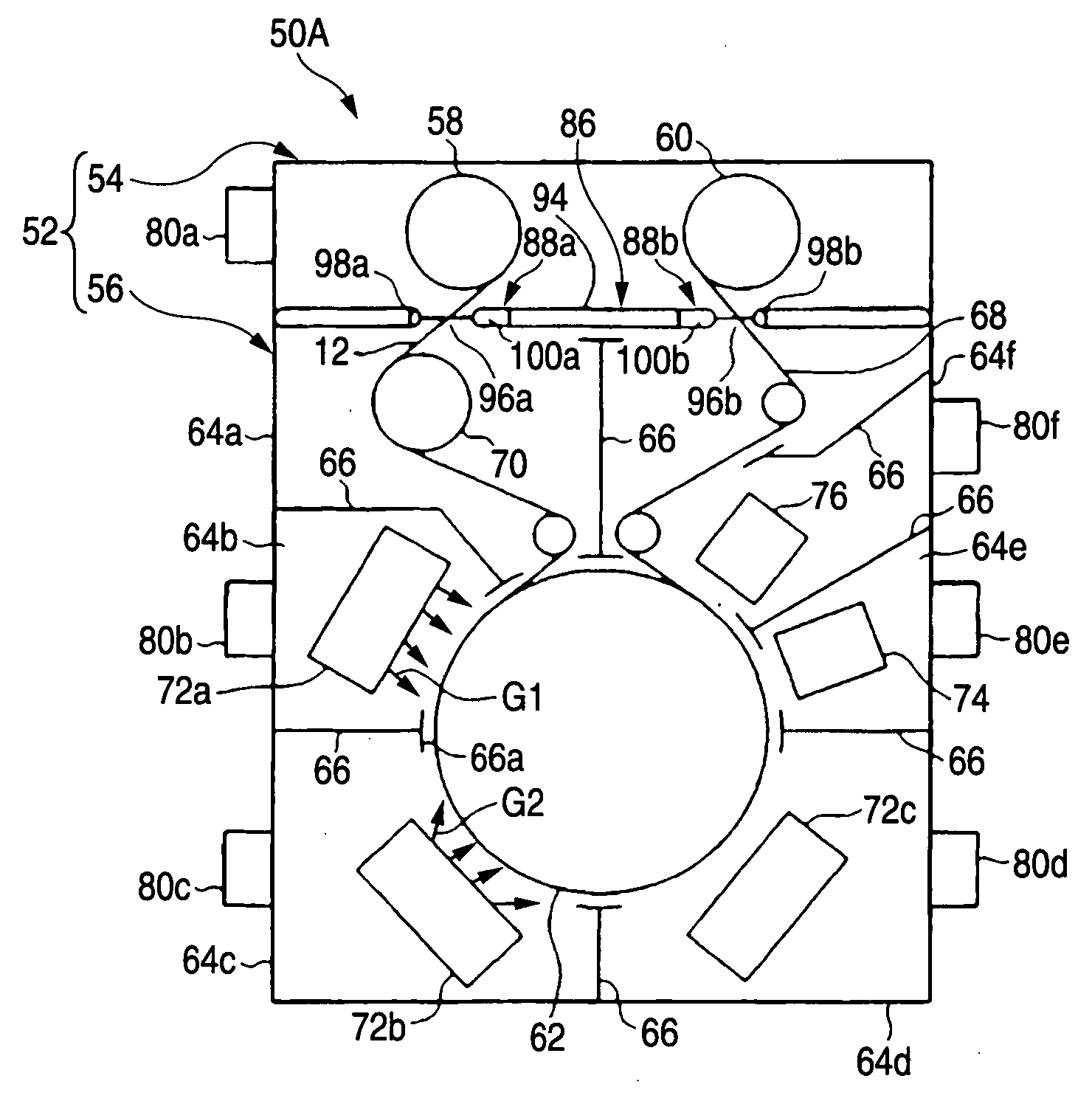 Process and apparatus for producing magnetic recording medium