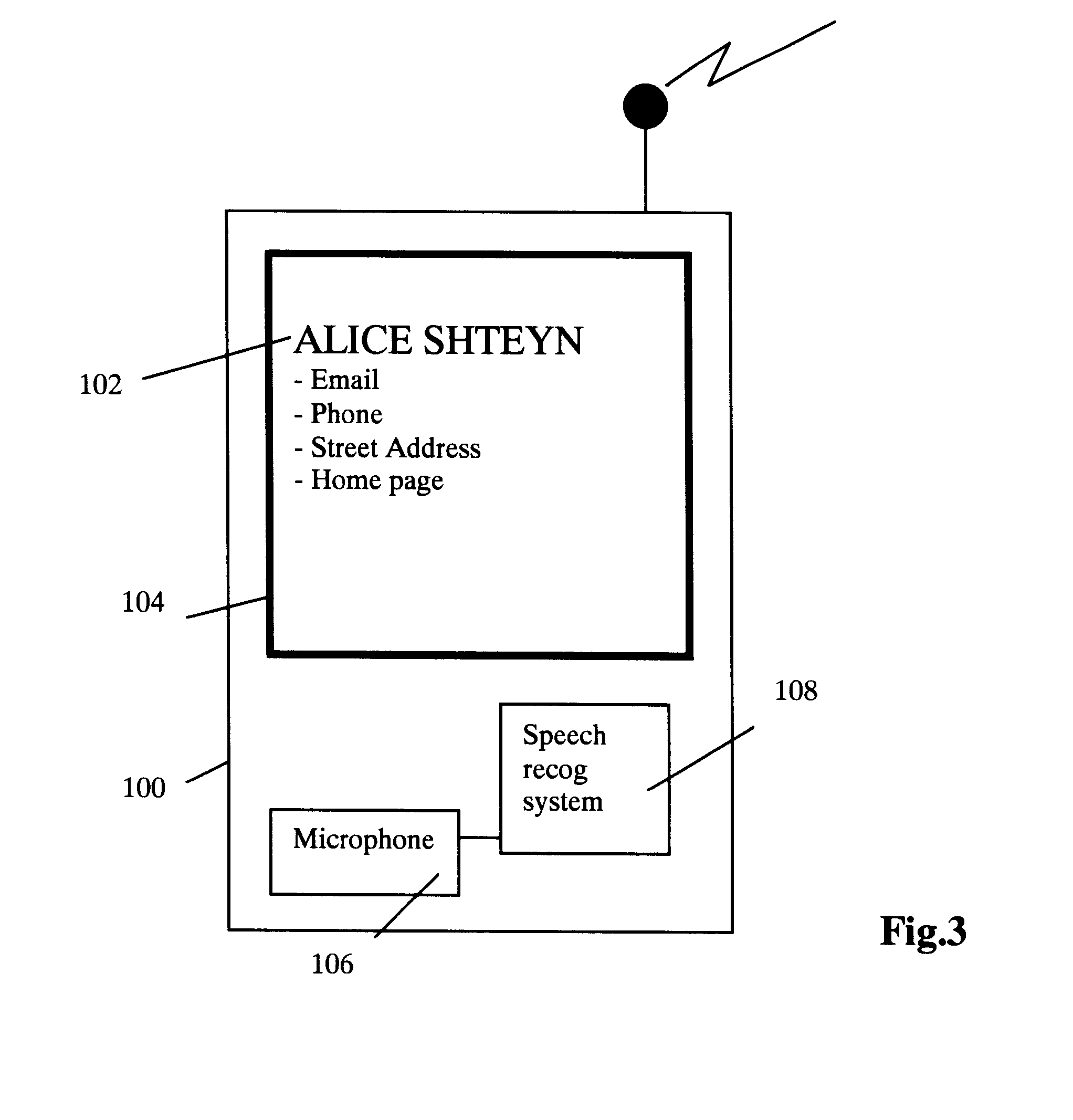 UI with graphics-assisted voice control system