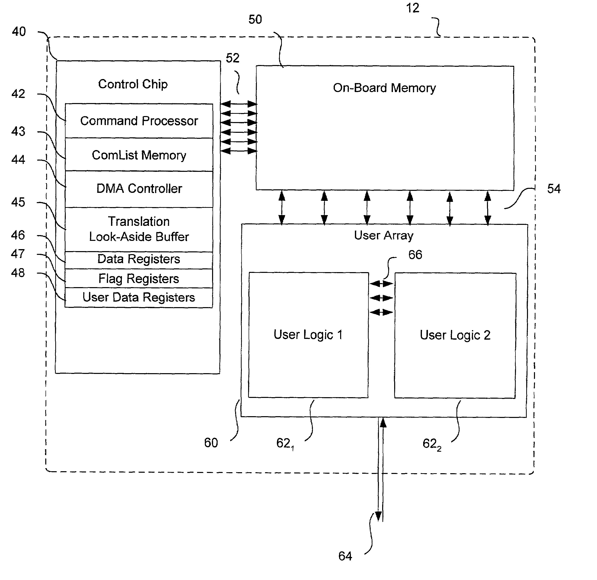 Interface for integrating reconfigurable processors into a general purpose computing system