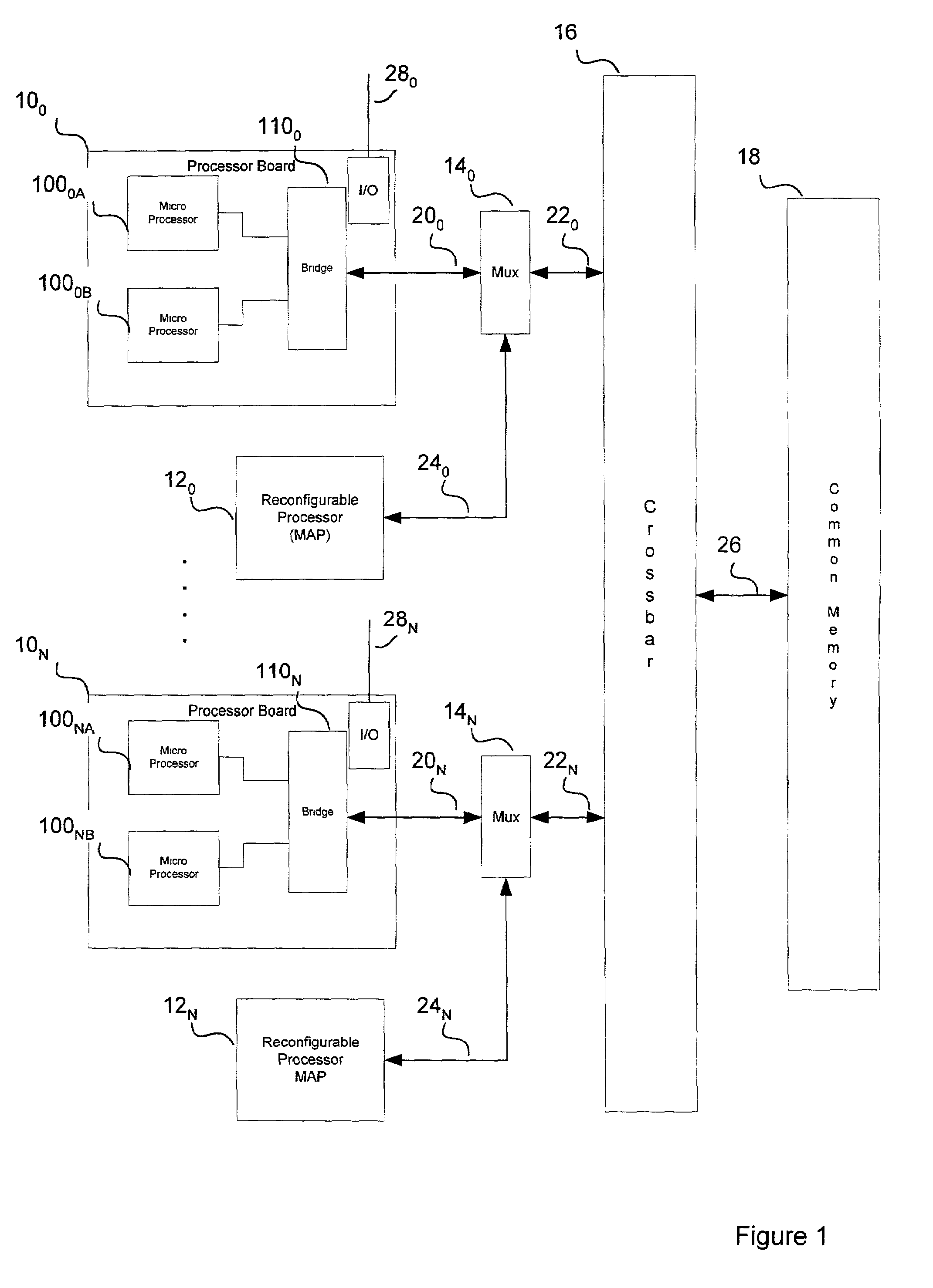 Interface for integrating reconfigurable processors into a general purpose computing system