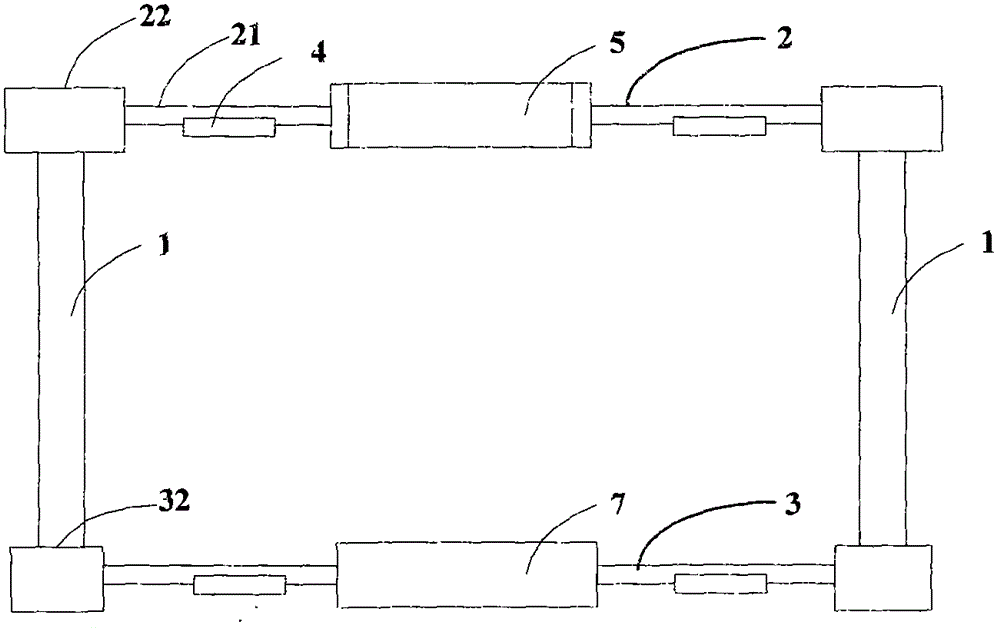 Water-air vertical crossing vehicle