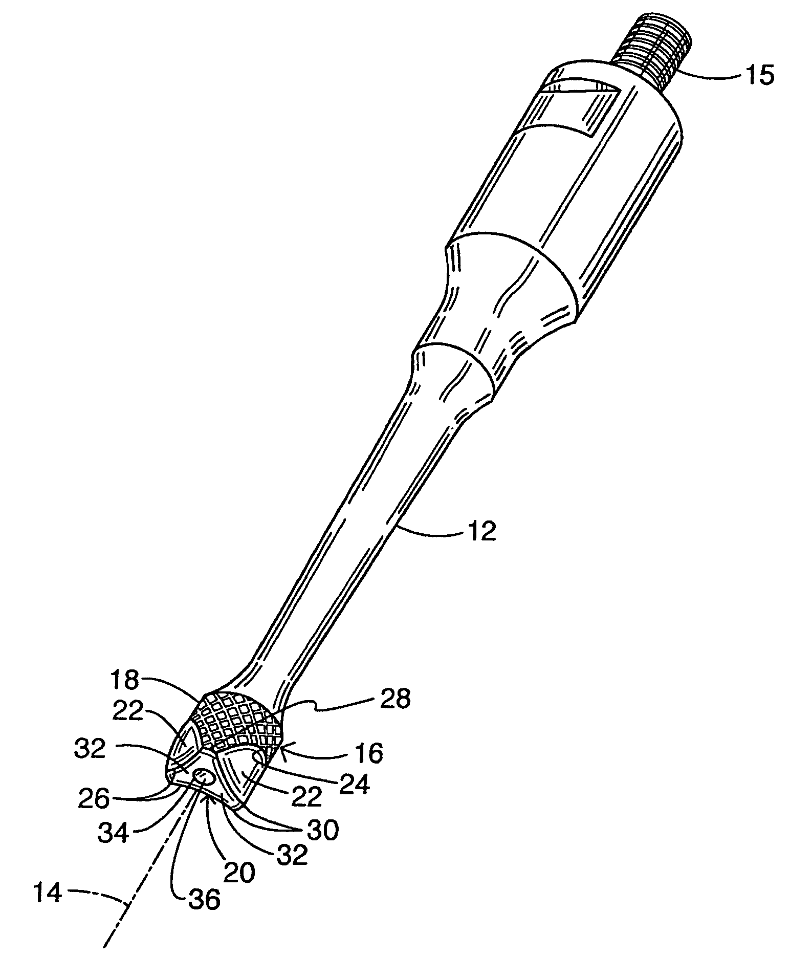 Ultrasonic wound debrider probe and method of use