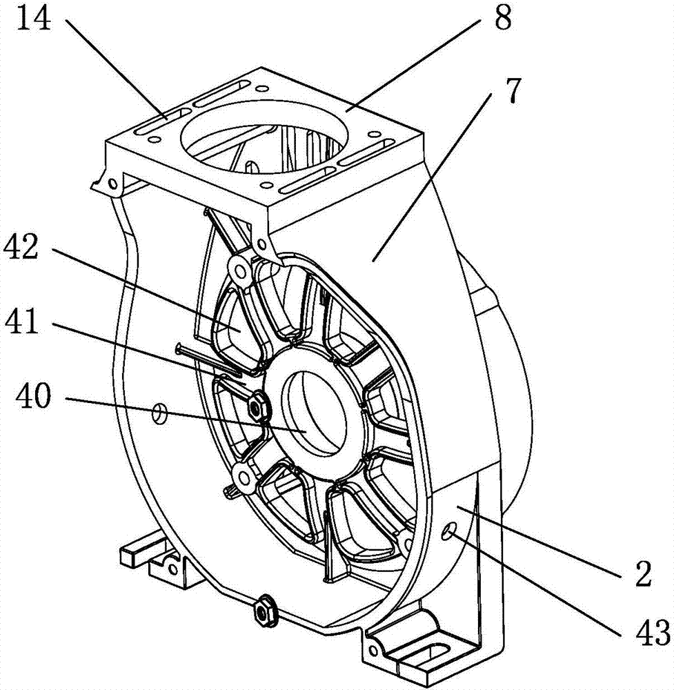 High-pressure oil-free air compressor