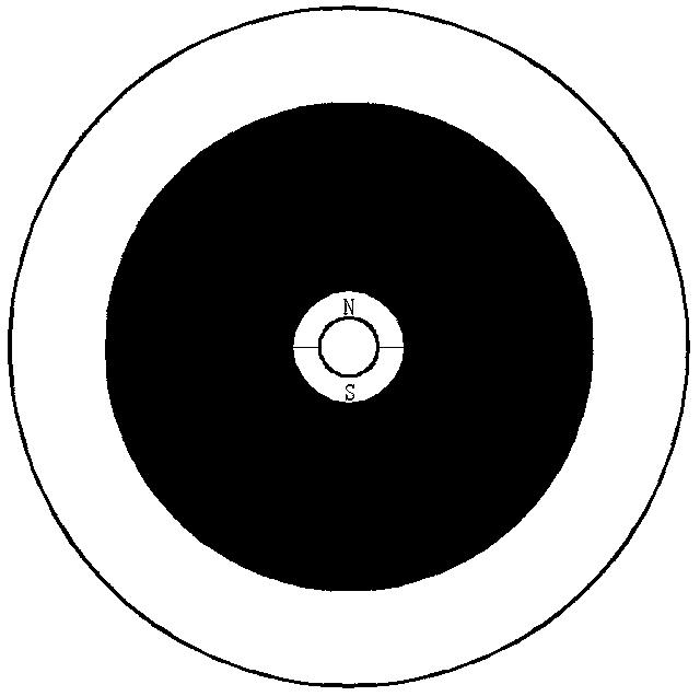 Novel magnetic damping barbell