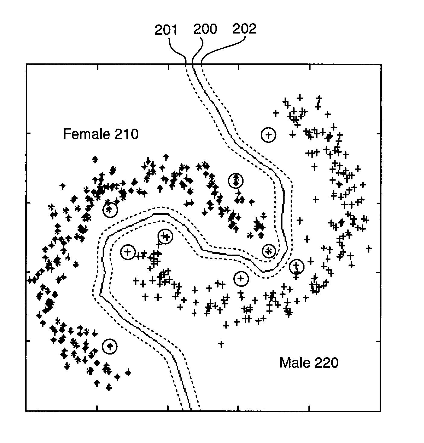 Gender classification with support vector machines