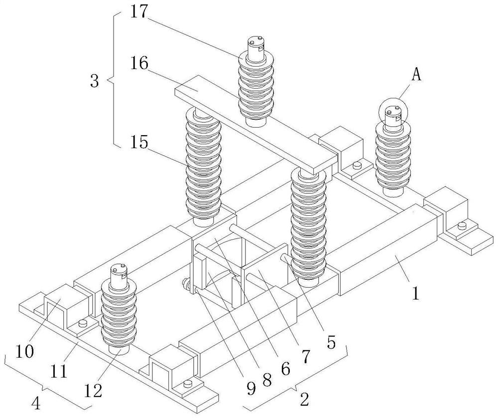 Composite insulating cross arm for power distribution