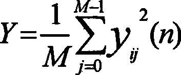 Method for detecting perception radio collaboration frequency spectrum based on SNR compare