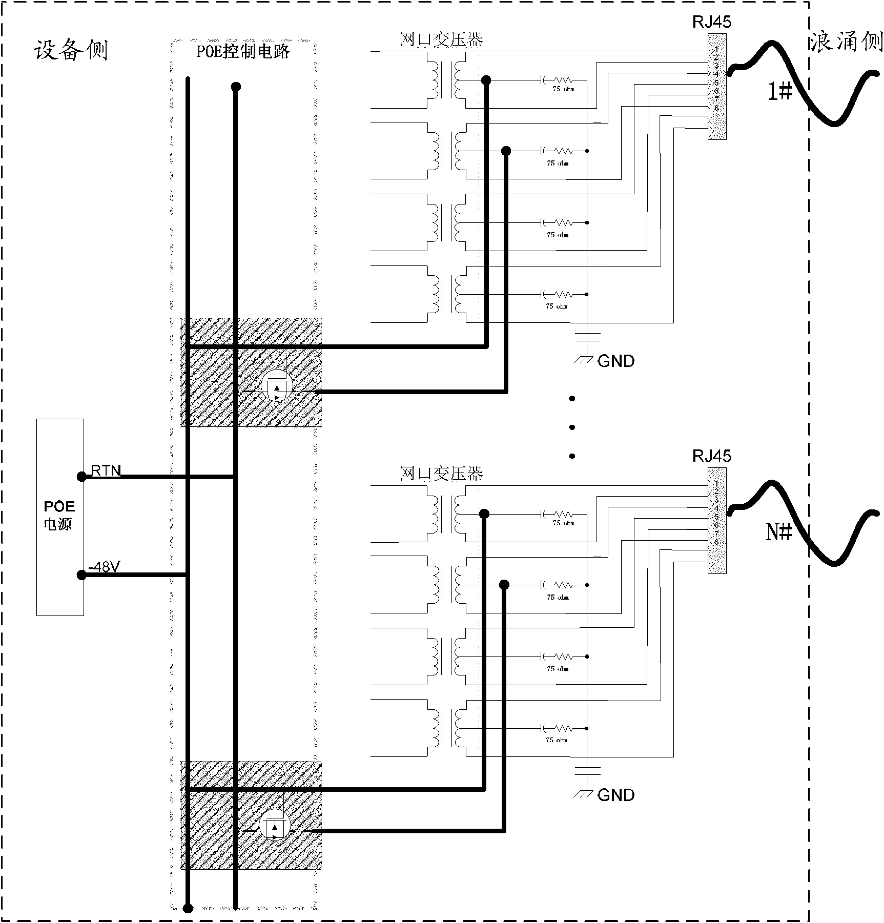 Lightning protection circuit