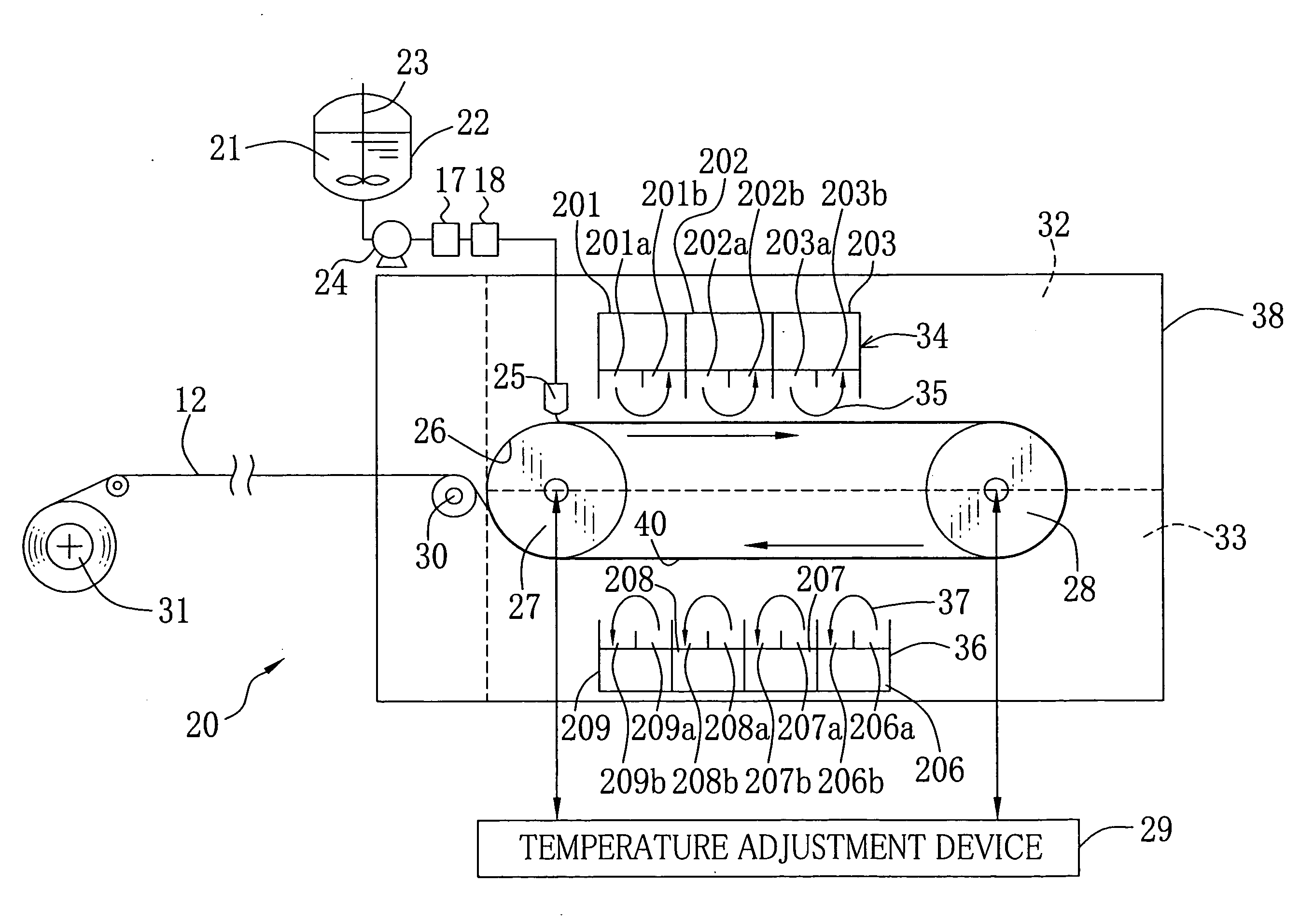 Producing method for film