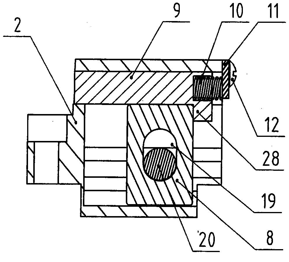 Hub gate intelligent lock combined piece for electric motor car