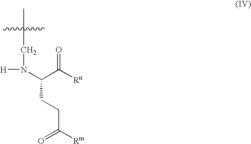 Glycopeptide carboxy-saccharide derivatives