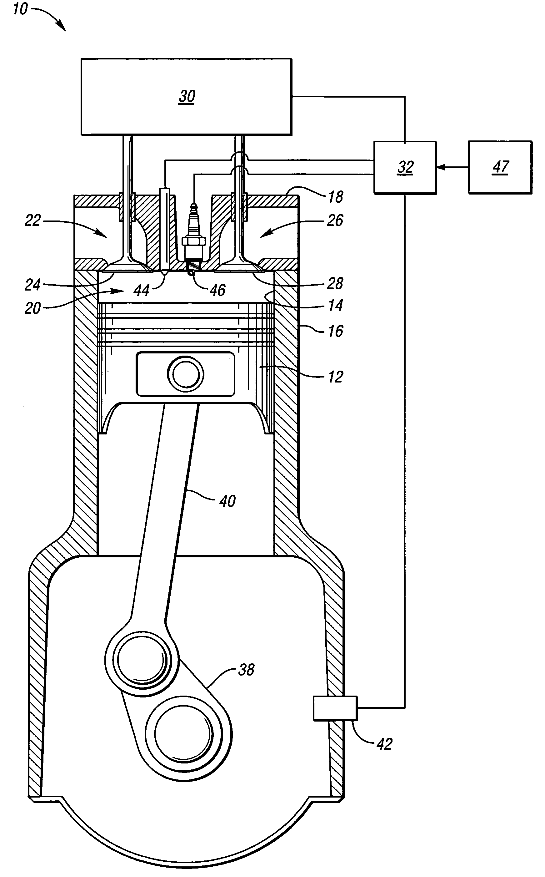 Method of HCCI and SI combustion control for a direct injection internal combustion engine