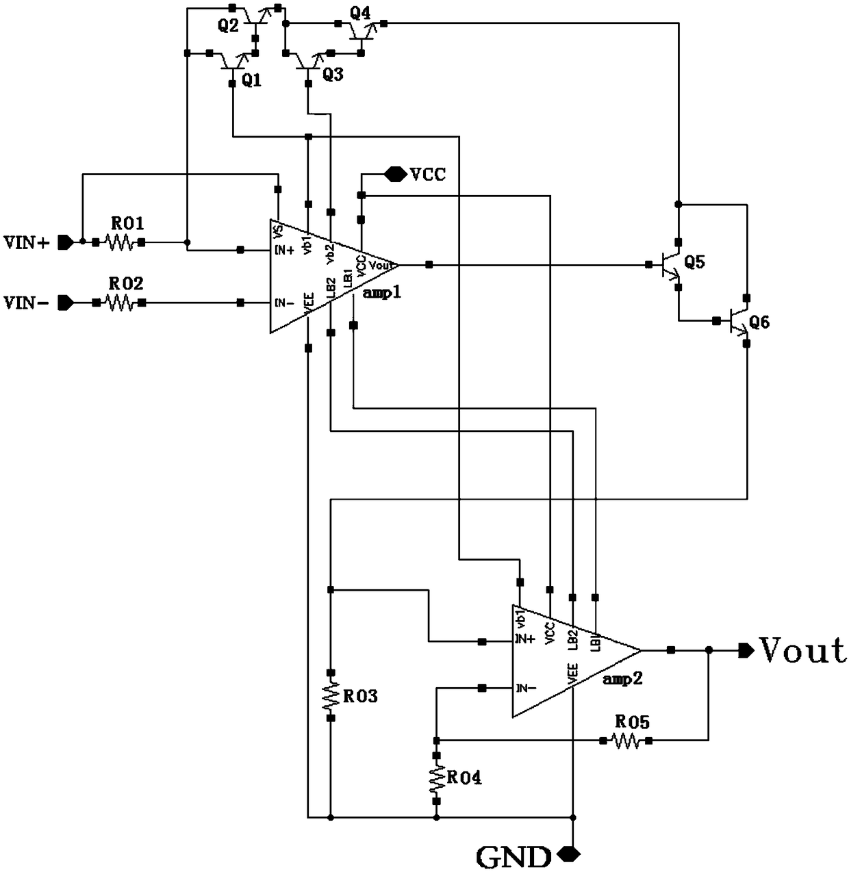 Anti-radiation 100v high-precision current detection circuit