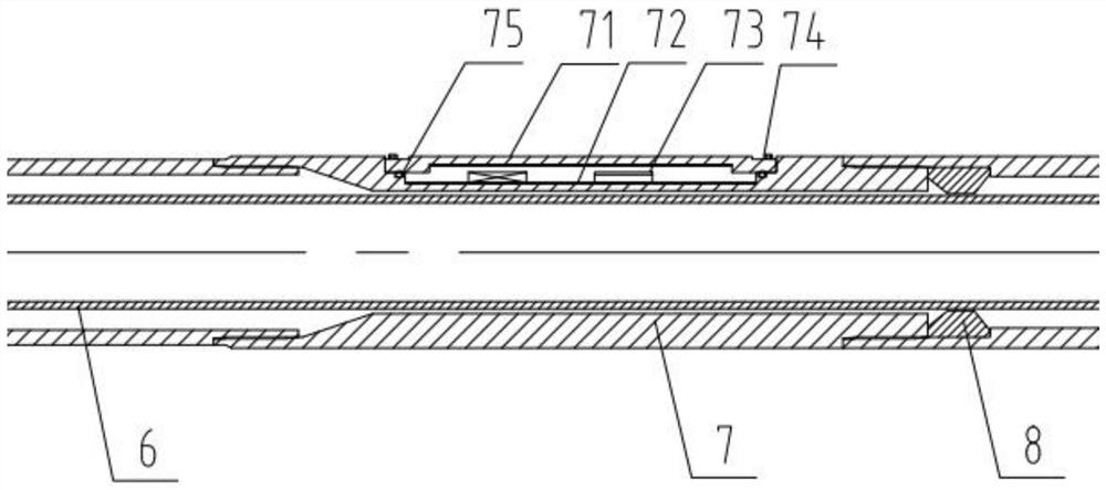 Rope coring near-bit measurement while drilling system and method