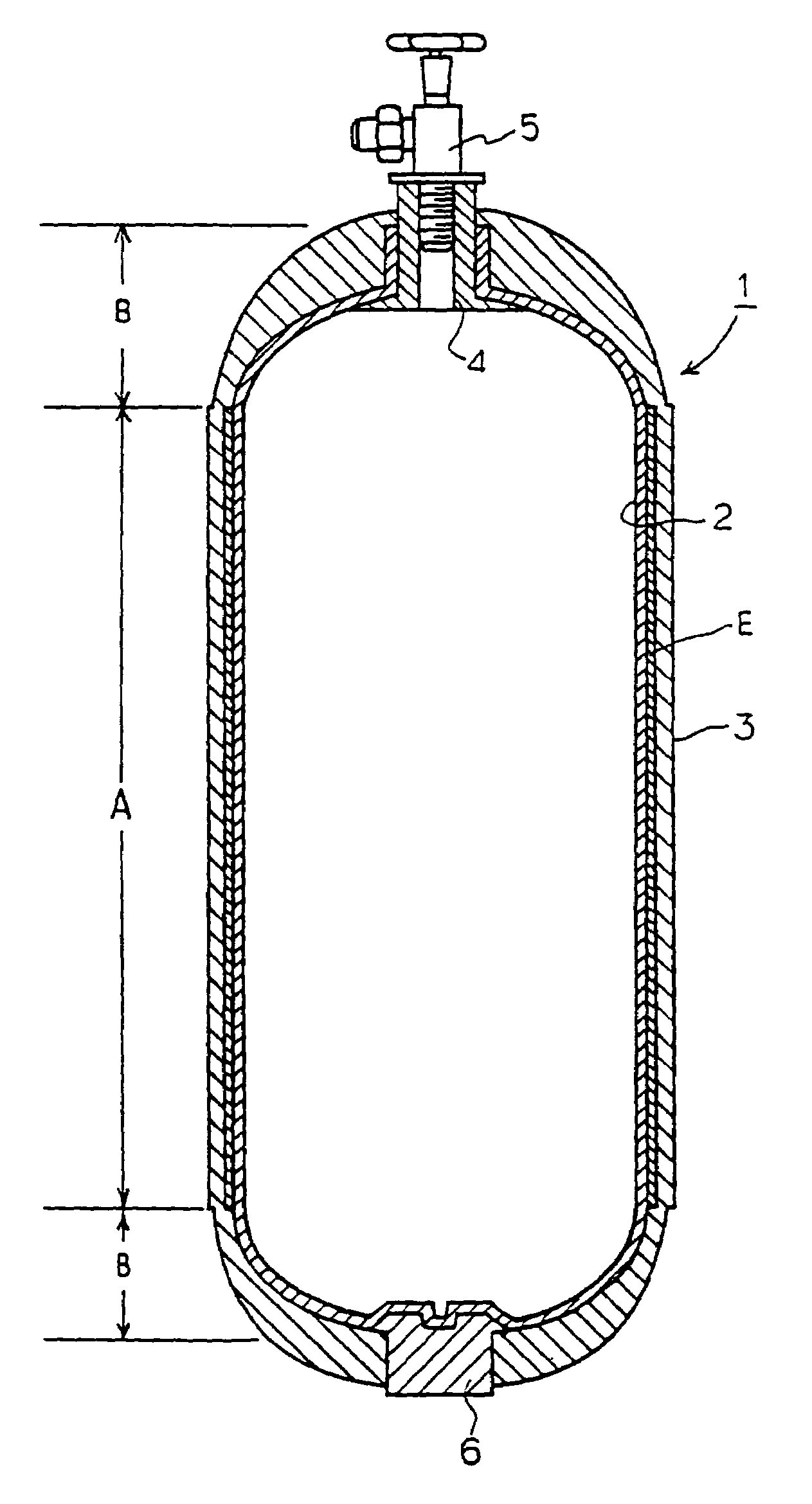 Pressure vessel and process for producing the same