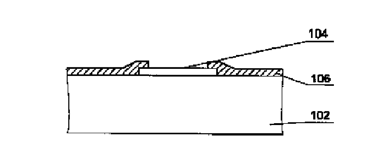 Wafer-level columnar bump packaging structure