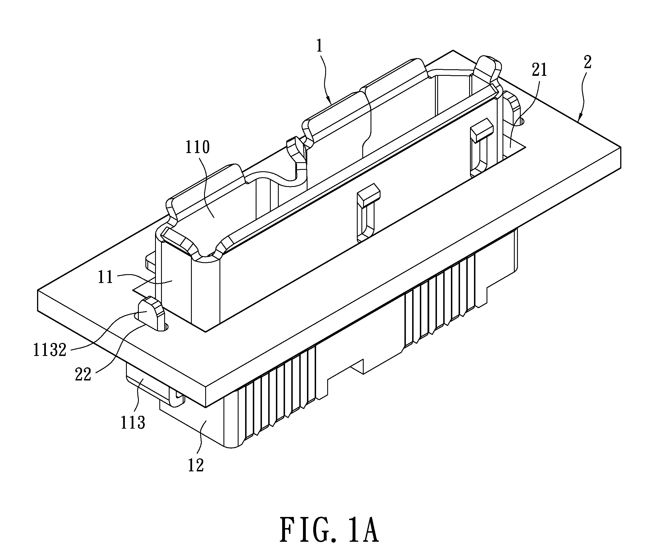 Vertical connector and assembly having the same