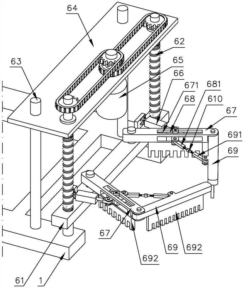 Auxiliary transplanting device for forestry seedlings