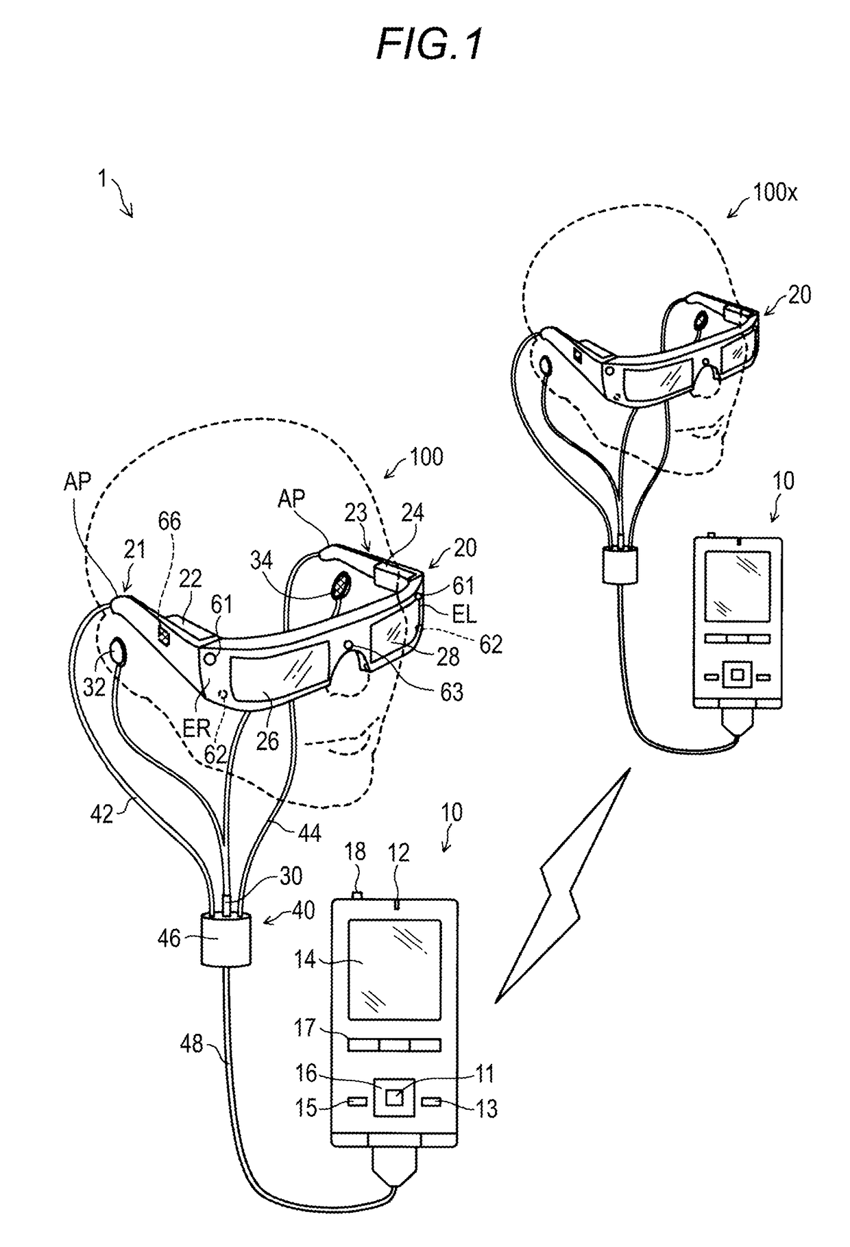 Head mounted display, information processing apparatus, image display apparatus, image display system, method for sharing display of head mounted display, and computer program