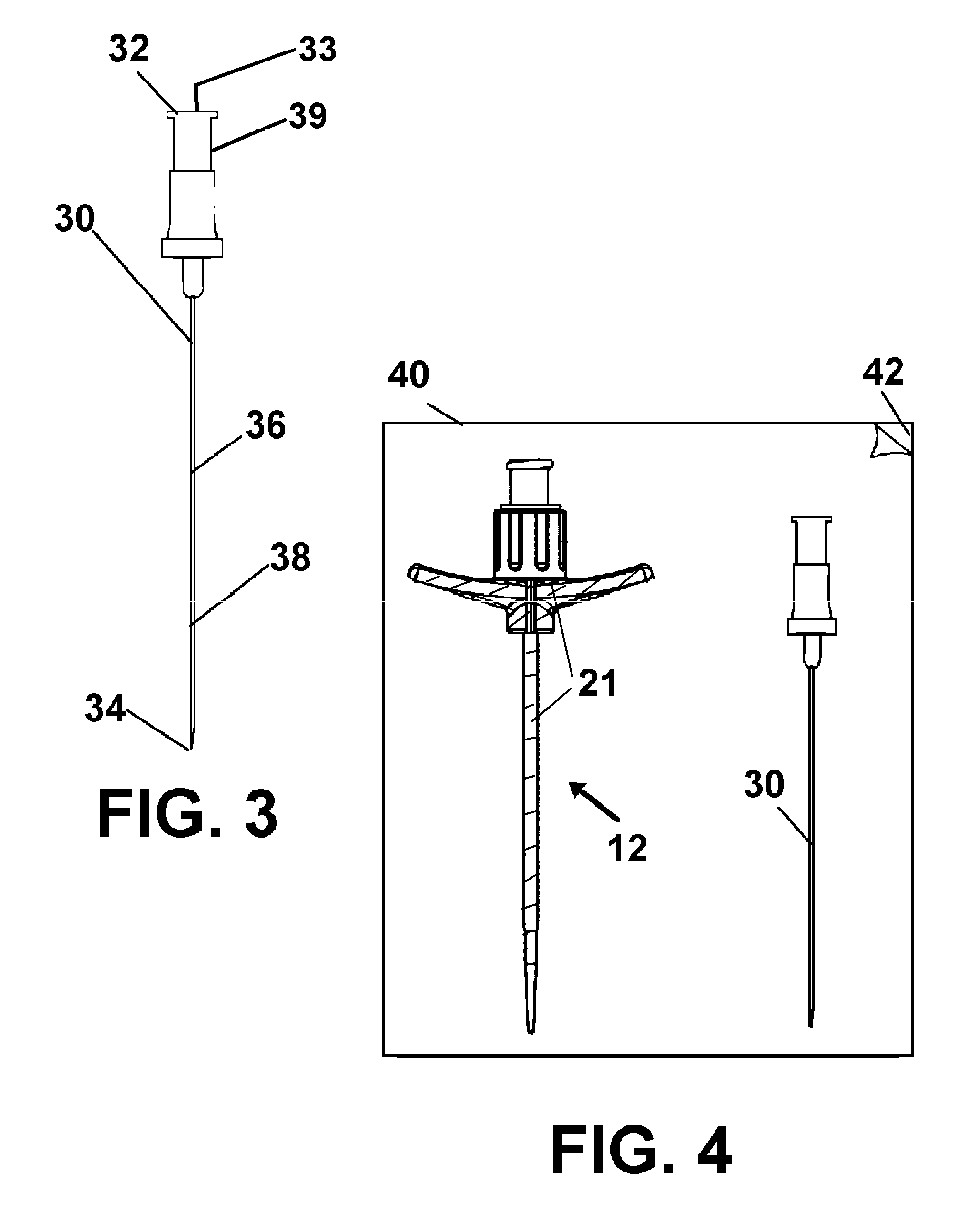 Antimicrobial introducer and needle