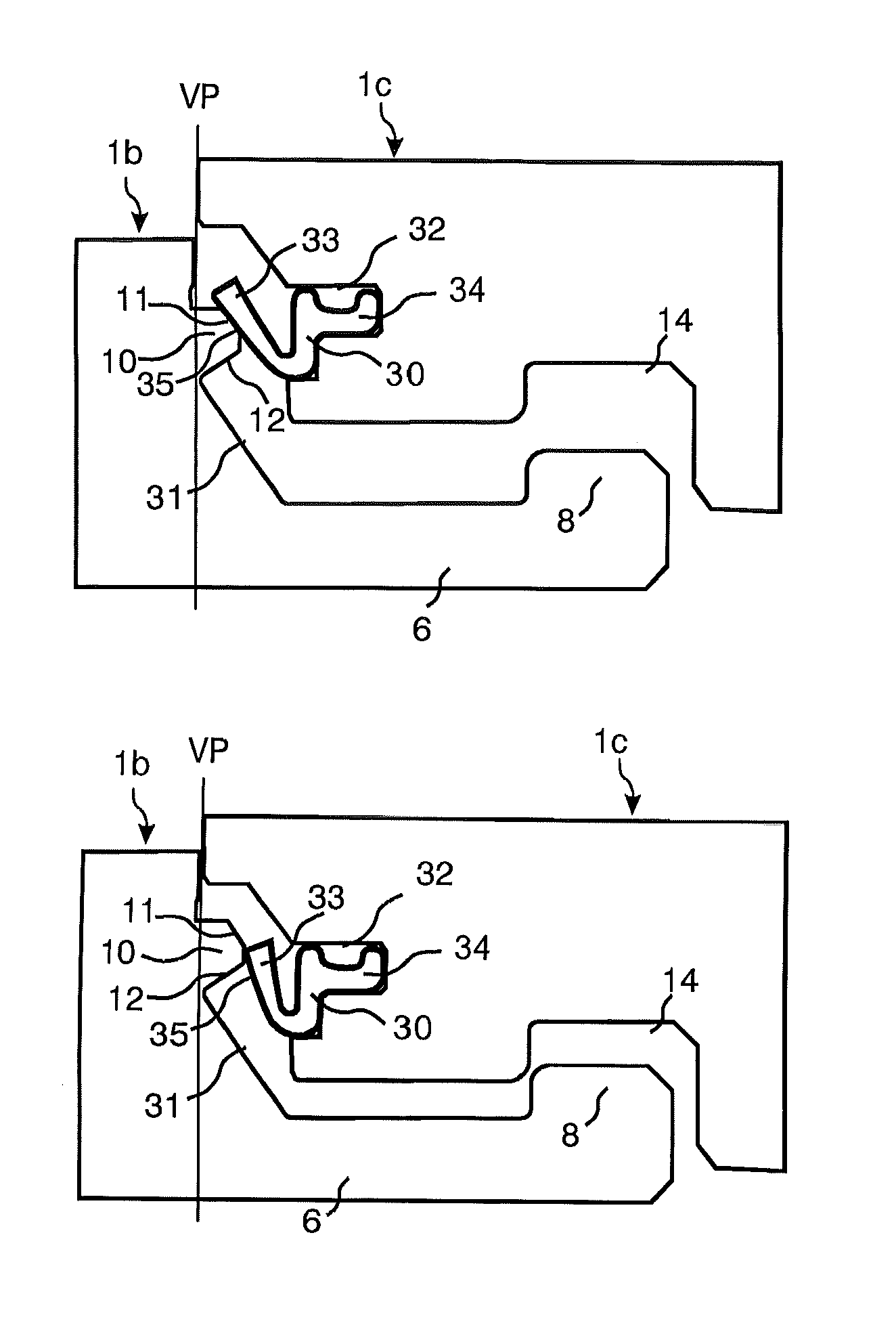 Mechanical locking system for floor panels