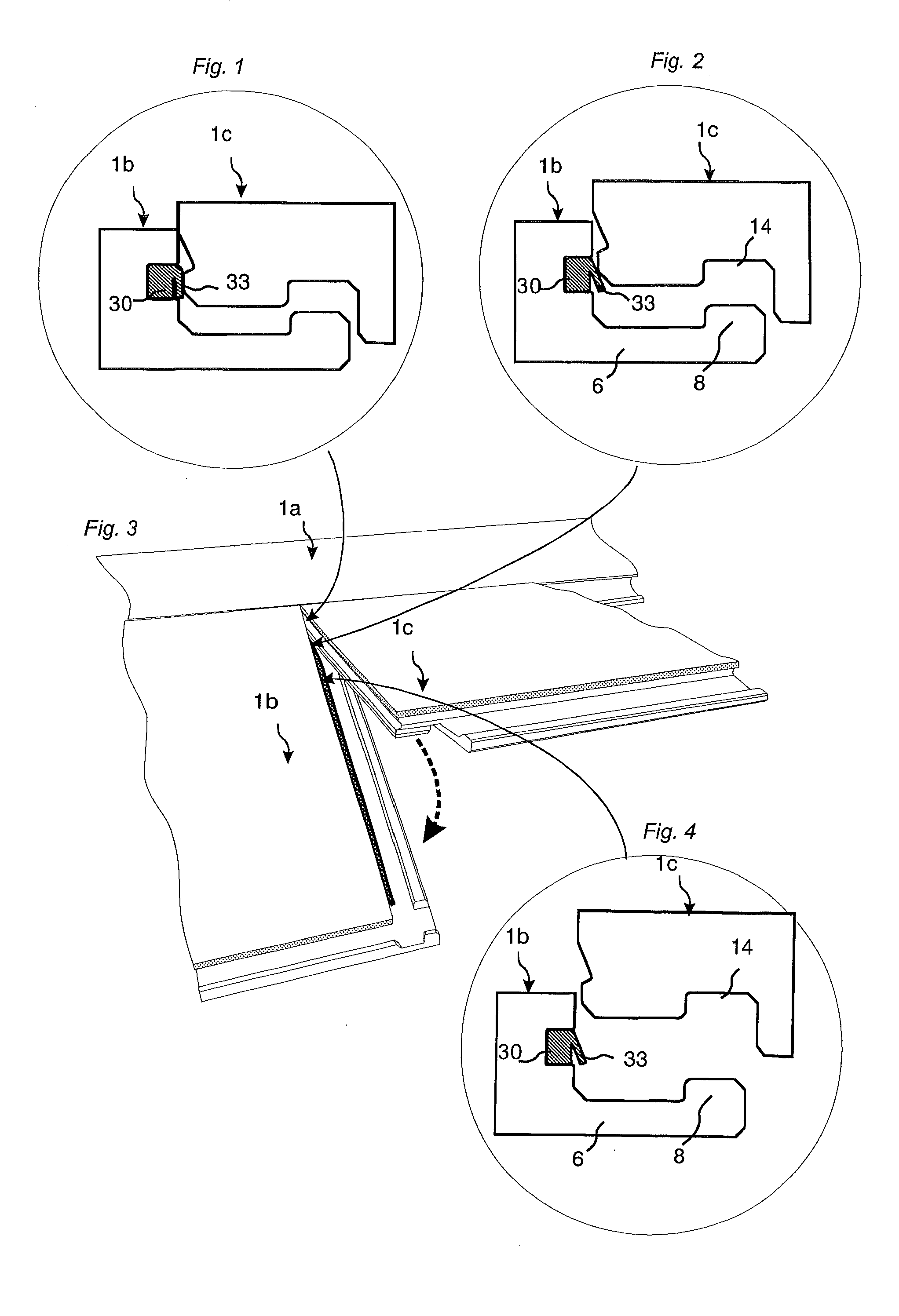 Mechanical locking system for floor panels